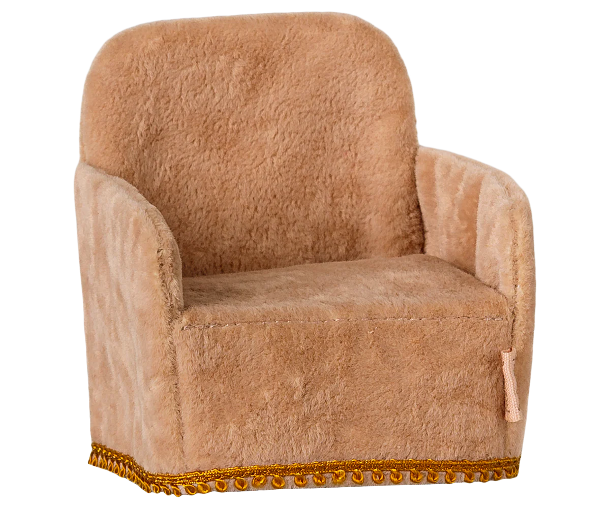 Maileg - Stuhl/ Sessel Maus rosa