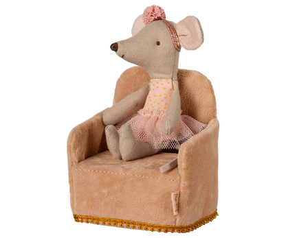 Maileg - Stuhl/ Sessel Maus rosa