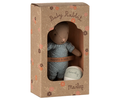 Maileg - Kaninchen Set Micro braun blau