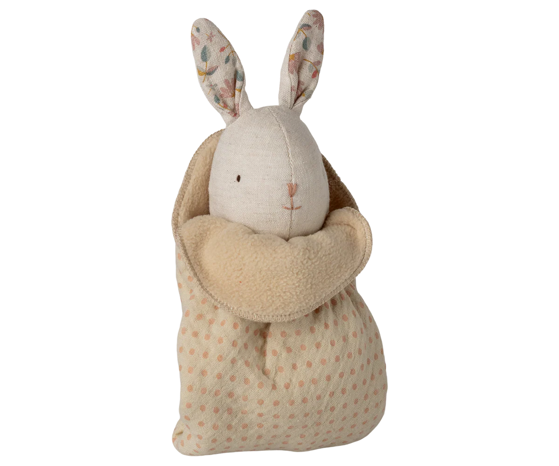 Maileg - Mini Hase natur mit Schmusetuch