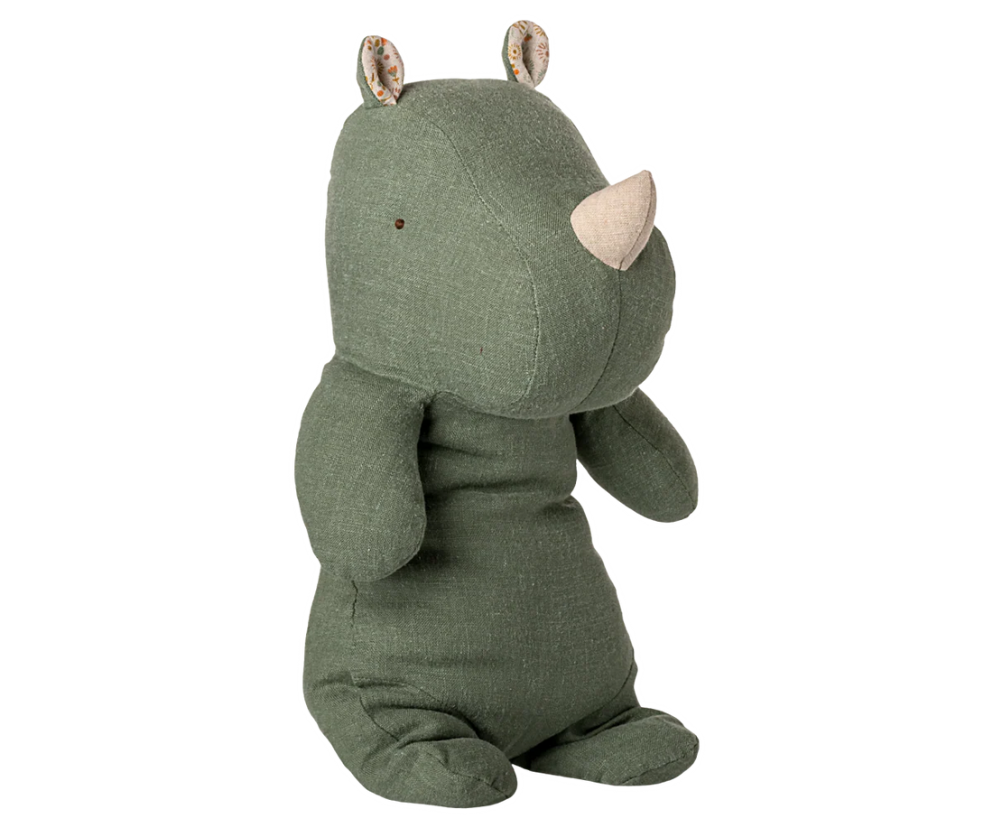 Maileg - Stofftier Nashorn medium grün