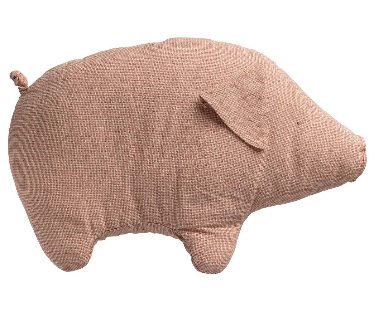 Maileg - Schwein groß Polly rosa aus Leinen