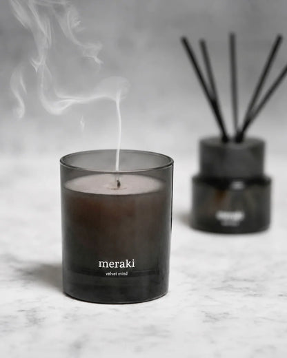 Meraki - Duftkerze im Glas Velvet mind
