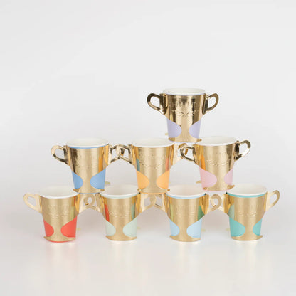 Meri Meri - Pappbecher Set Champions Cup