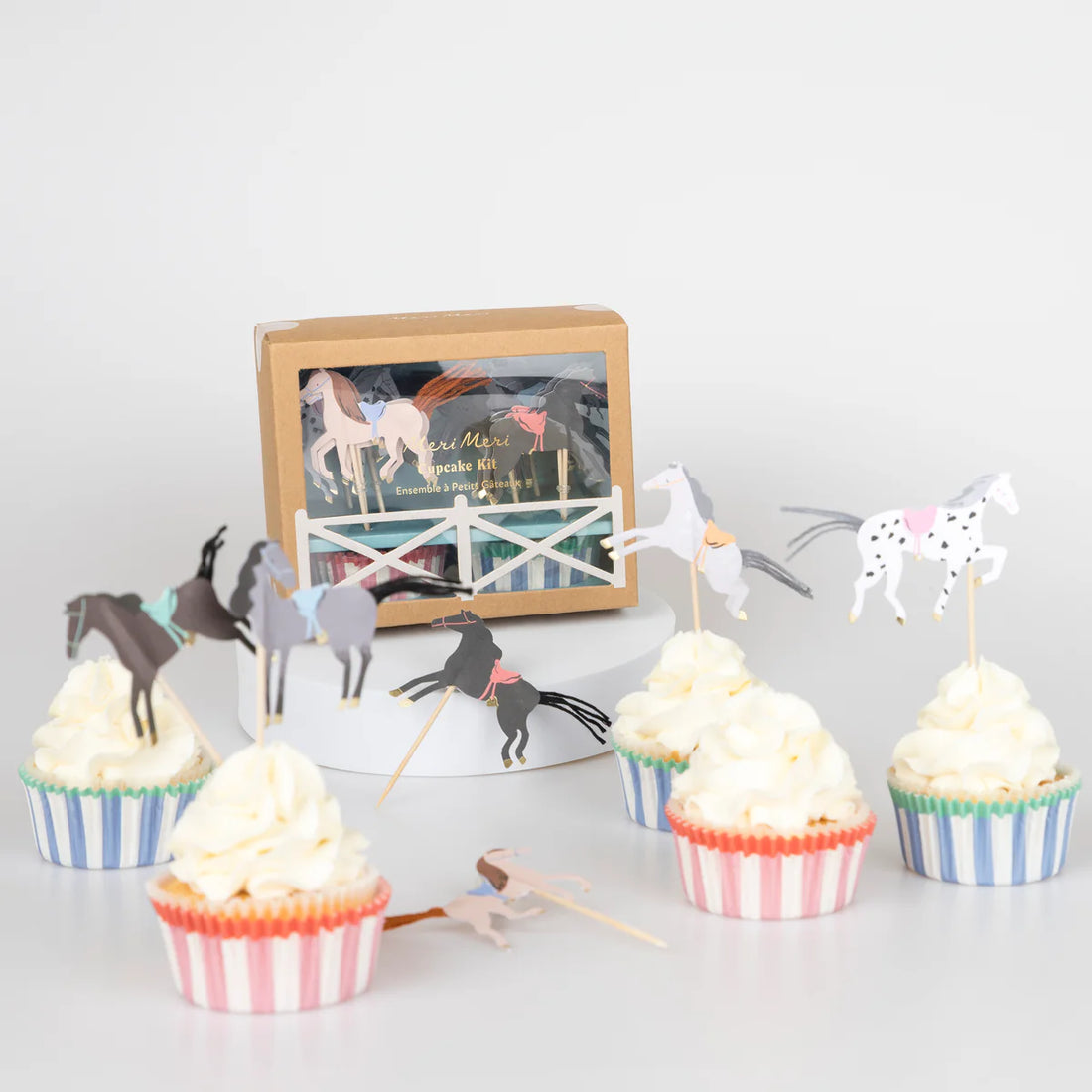 Meri Meri - Kinder Muffinsset Pferde - AURYN Shop