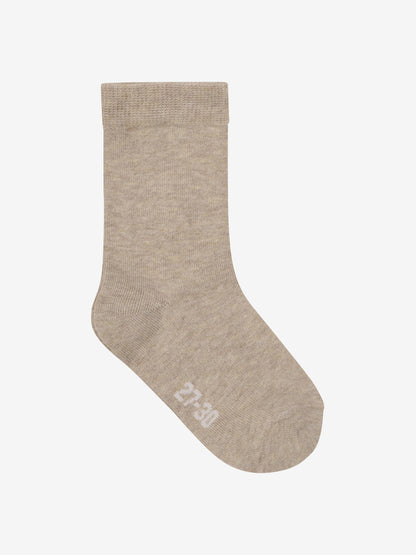 Minymo - 2er-Pack Socken Beige