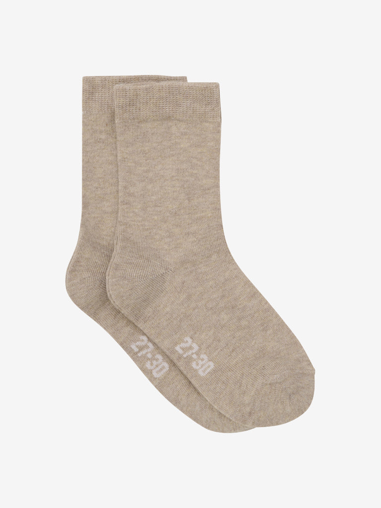 Minymo - 2er-Pack Socken Beige