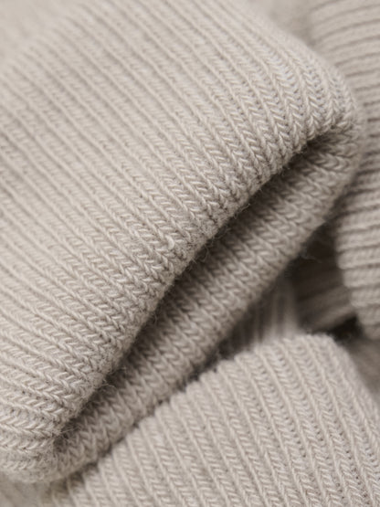 Minymo - 2er-Pack Socken gerippt Beige