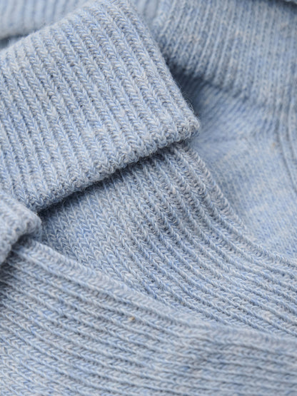 Minymo - 2er-Pack Socken gerippt Blau