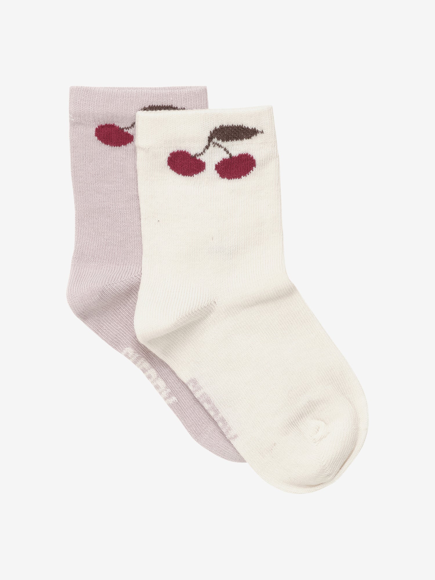 Minymo - 2er-Pack Socken Kirsche