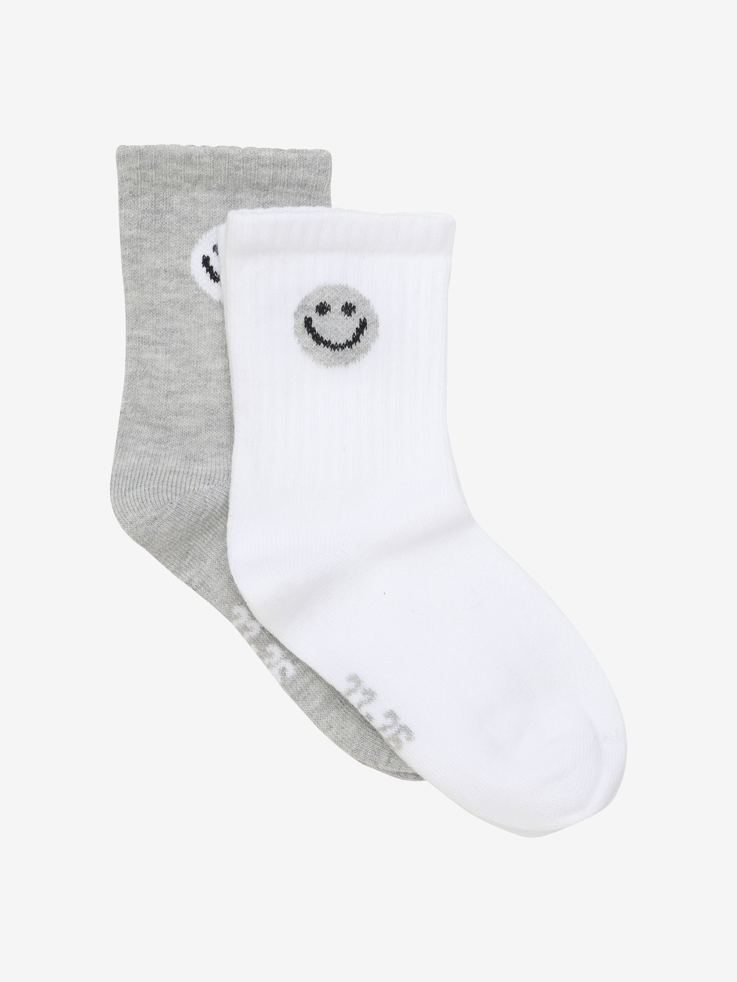Minymo - 2er-Pack Tennis Socken Smiley