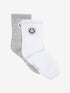 Minymo - 2er-Pack Tennis Socken Smiley