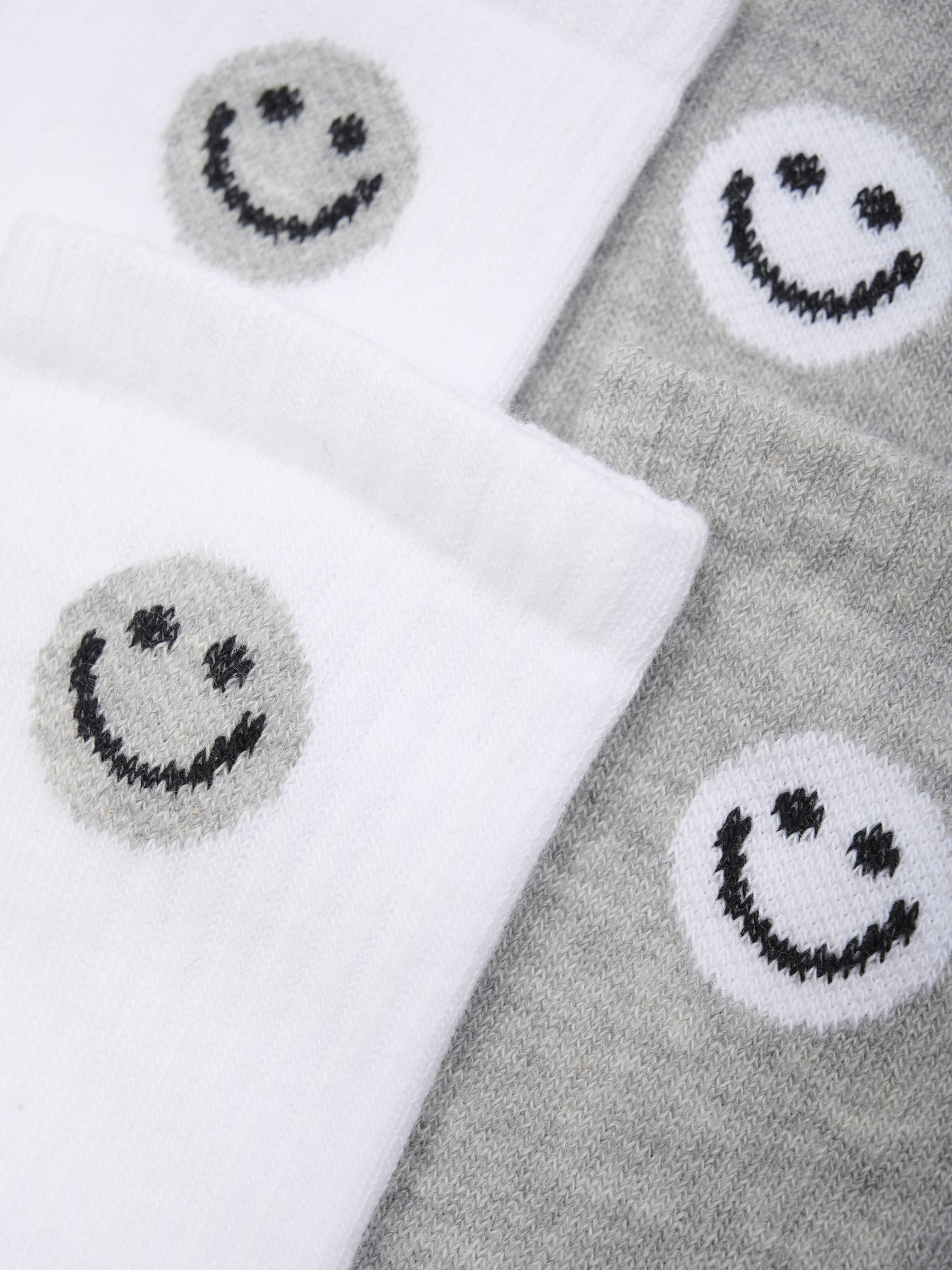 Minymo - 2er-Pack Tennis Socken Smiley