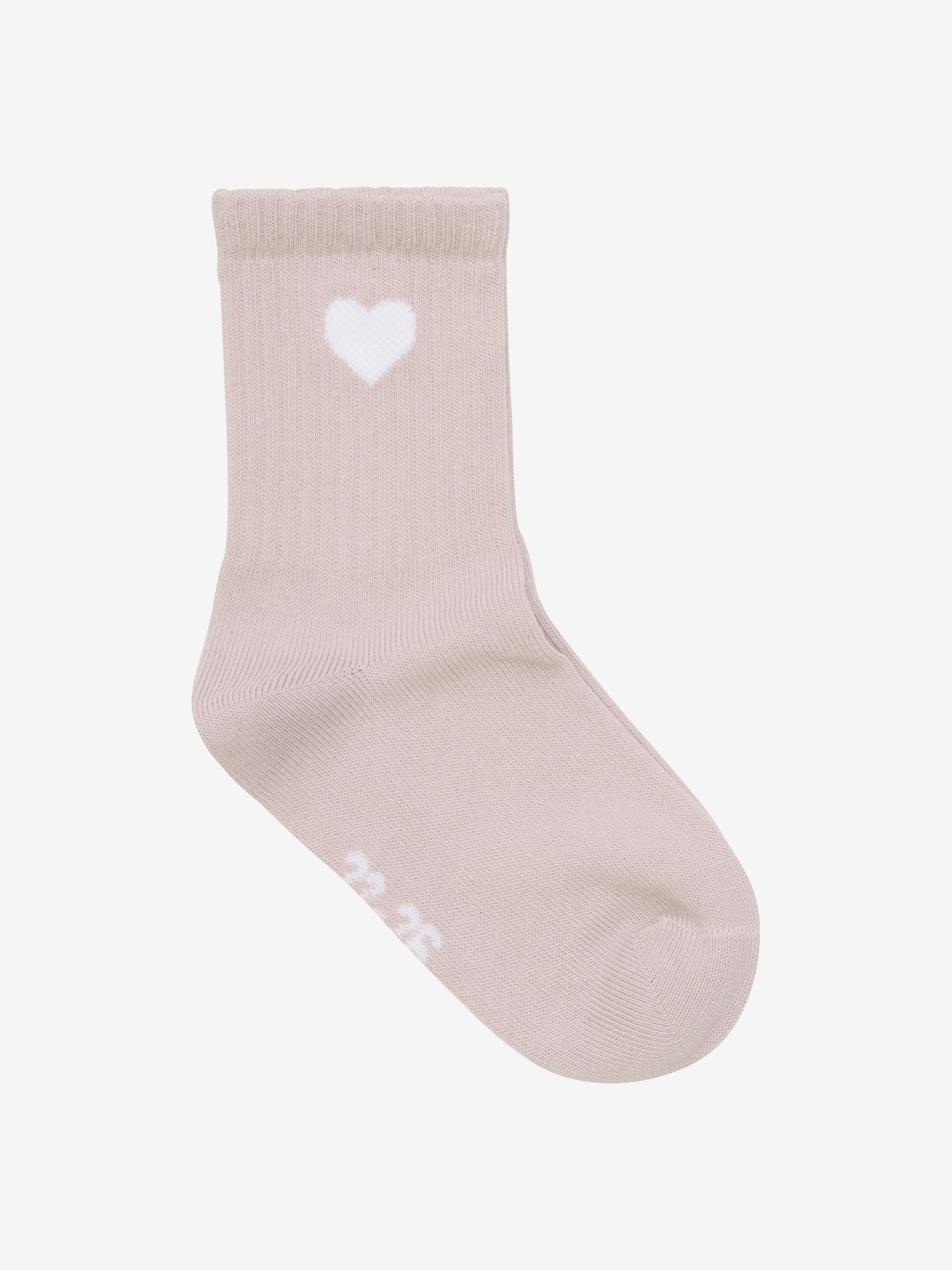 Minymo - 2er-Pack Tennis Socken Herz