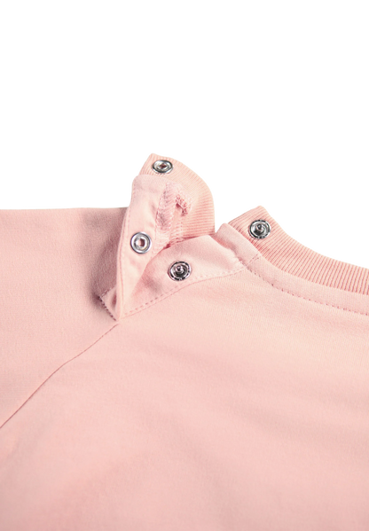 Molo - Baby Sweater Smiley rosa