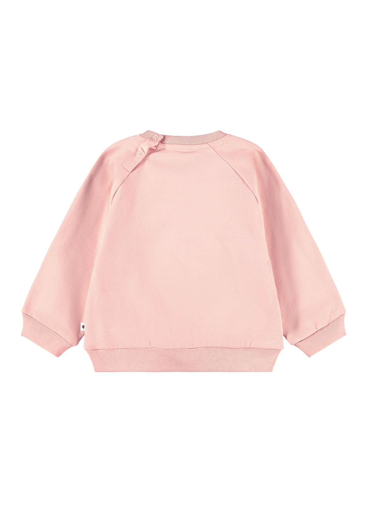 Molo - Baby Sweater Smiley rosa
