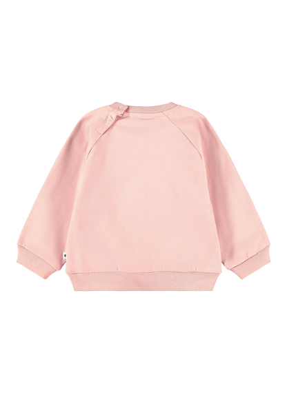 Molo - Baby Sweater Smiley rosa