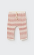 My Little Cozmo -  Baby Hose Frottee rosa gestreift