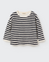 My Little Cozmo -  Baby langarm Shirt dunkelblau gestreift