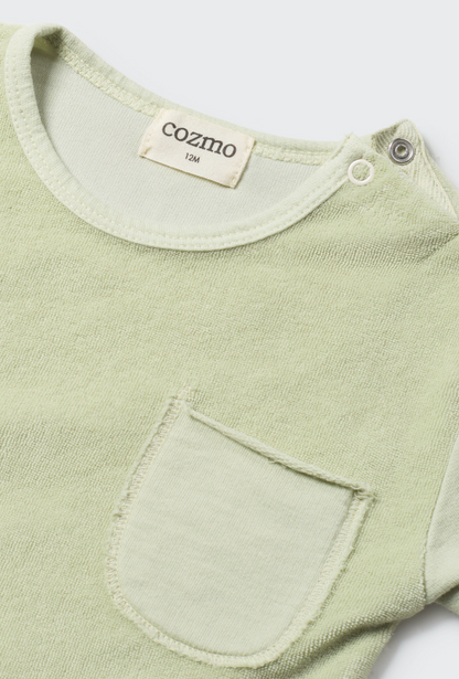 My Little Cozmo -  Baby T-shirt grün