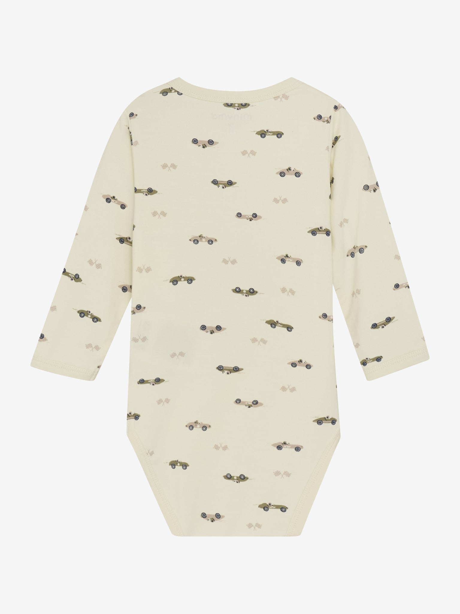 Minymo - Babybody langarm Rennautos