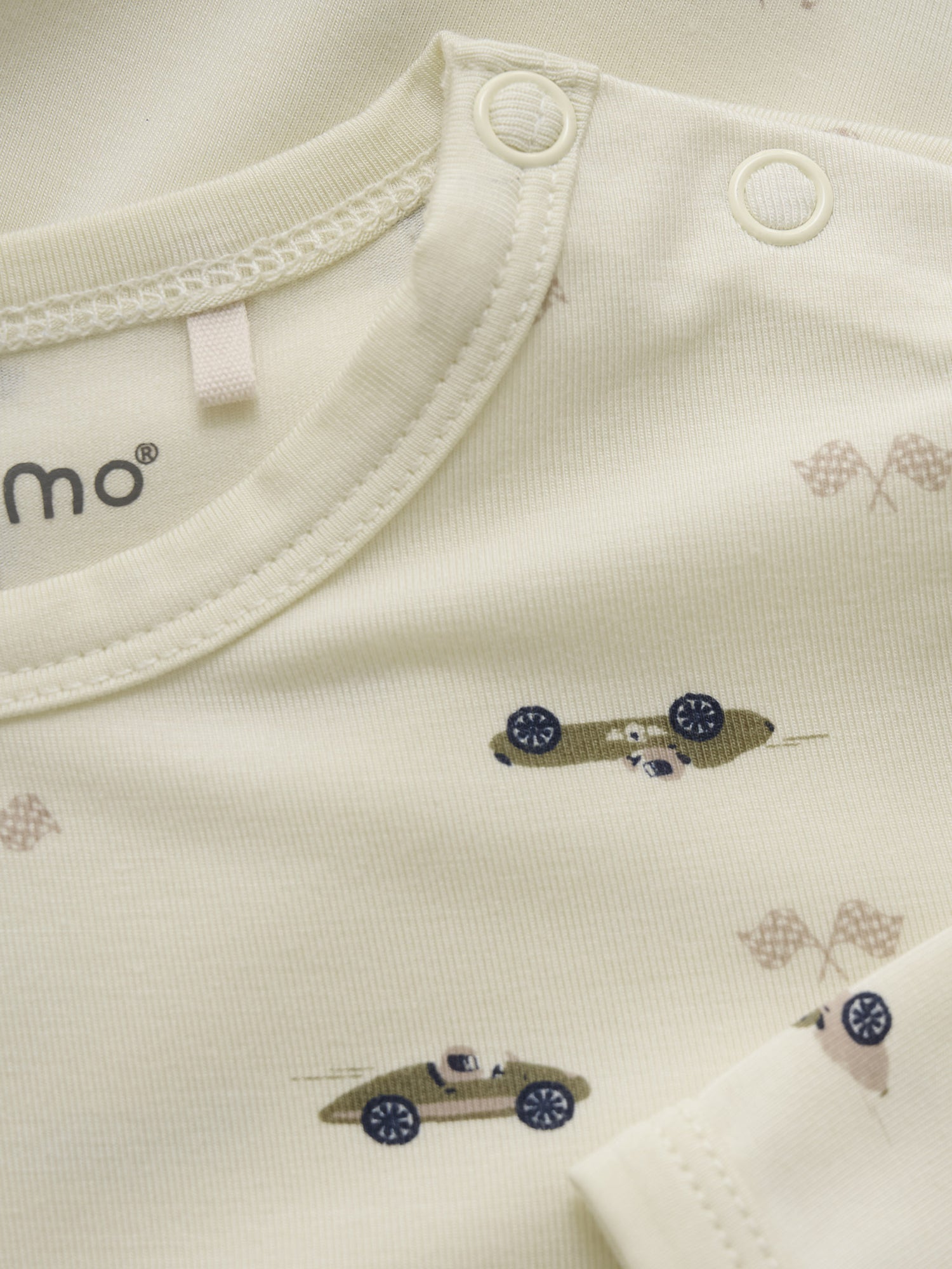 Minymo - Babybody langarm Rennautos