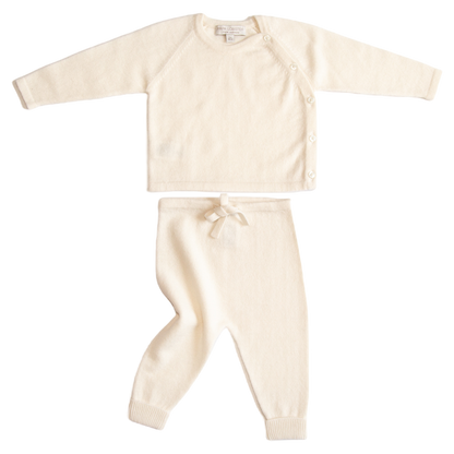 Papa Lobster - Cashmere Babyset natur