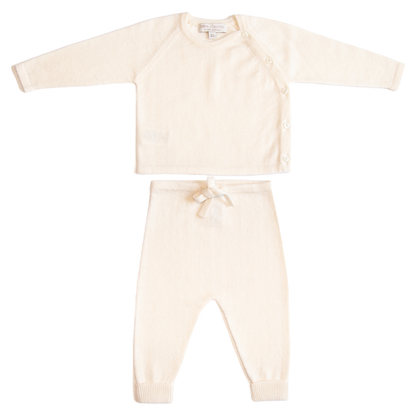 Papa Lobster - Cashmere Babyset natur