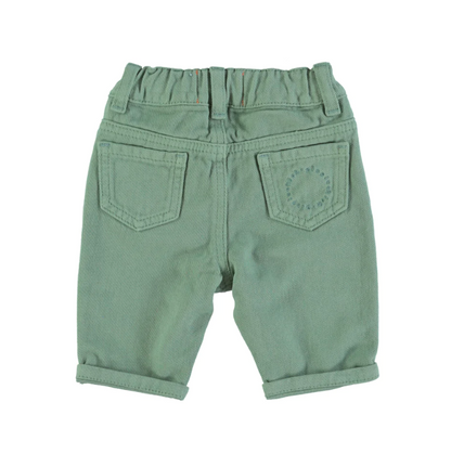 Piupiuchick - Babyhose Baumwolle grün