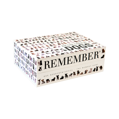 Remember - Konzentrationsspiel Memory Hunde