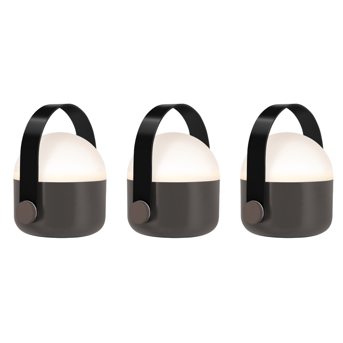 Remember - LED-Leuchten im 3er-Set, schwarz