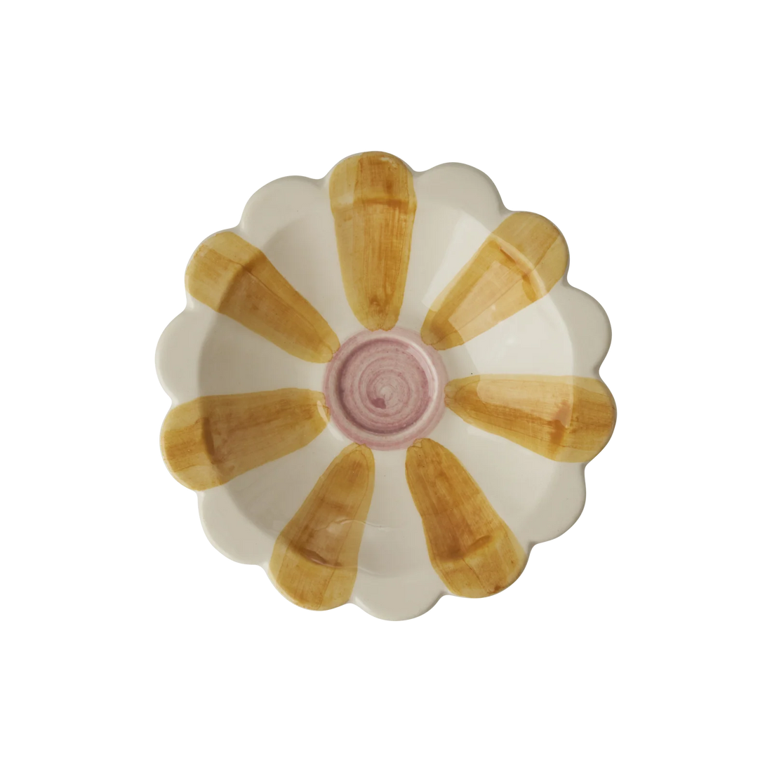 Rice - kleines Dipschälchen handbemalt gelb