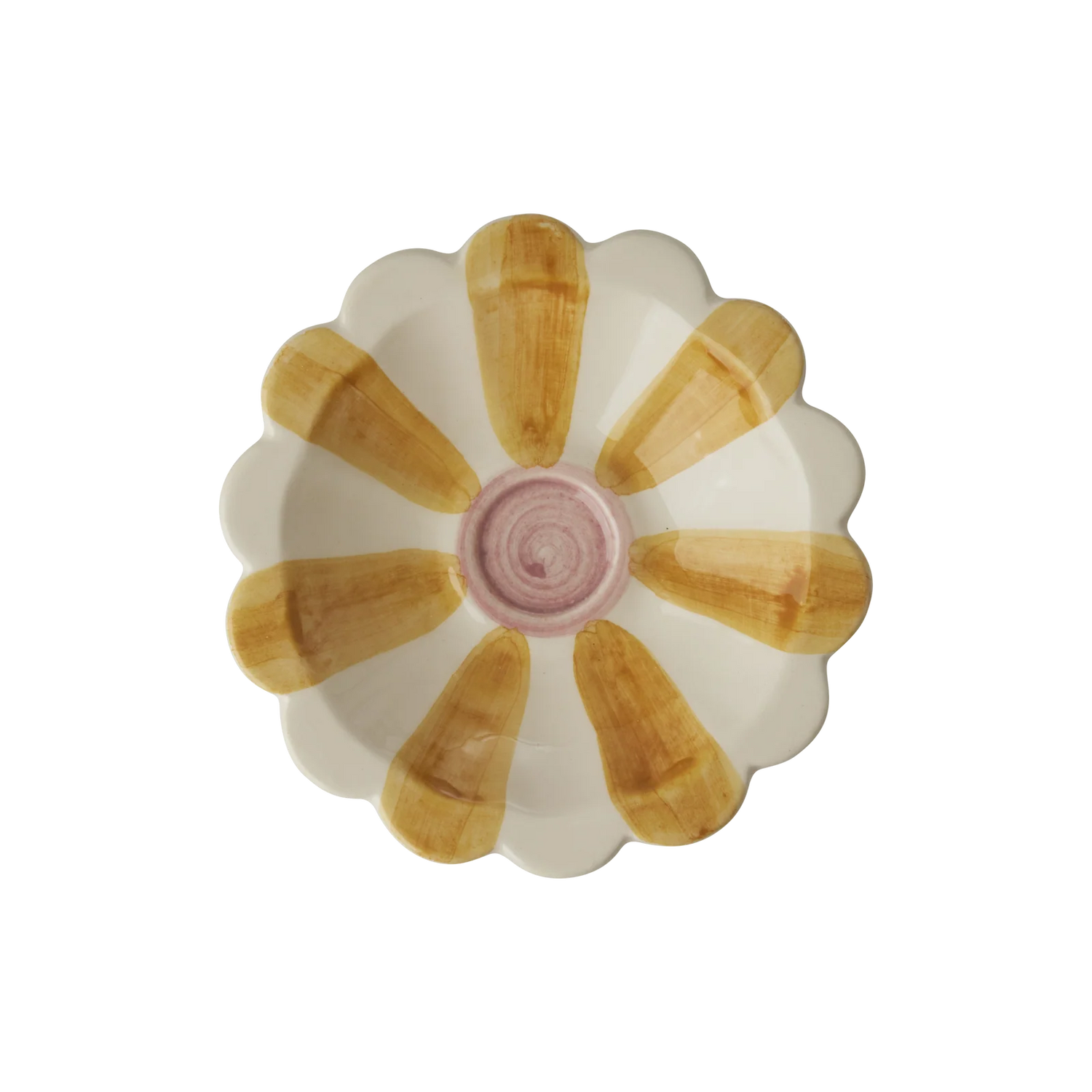Rice - kleines Dipschälchen handbemalt gelb