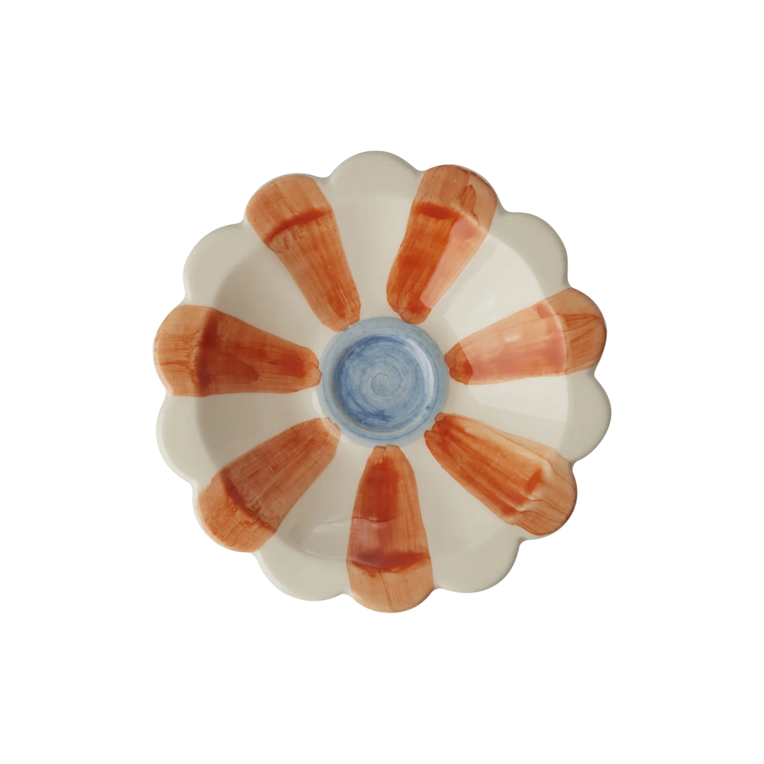 Rice - kleines Dipschälchen handbemalt orange