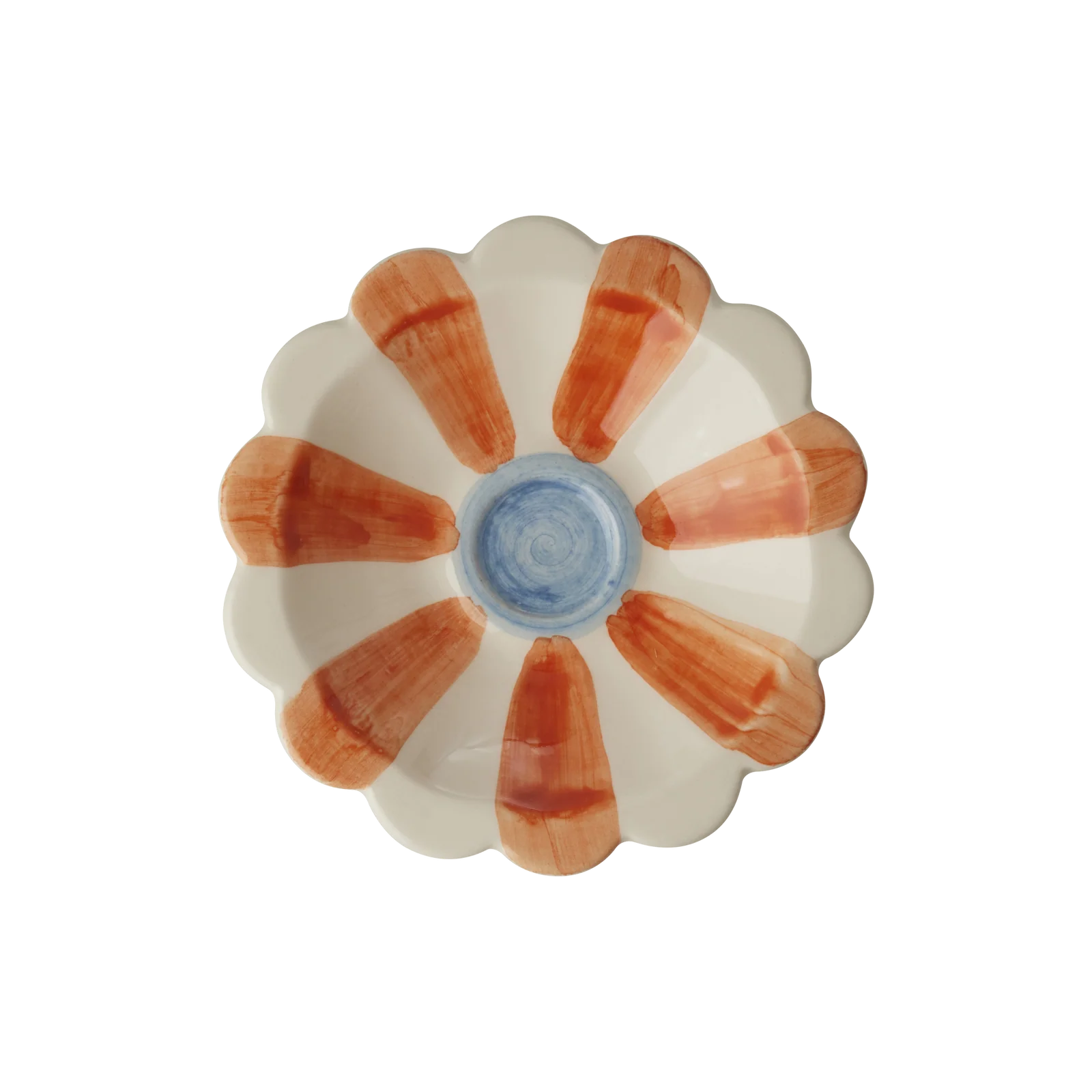 Rice - kleines Dipschälchen handbemalt orange