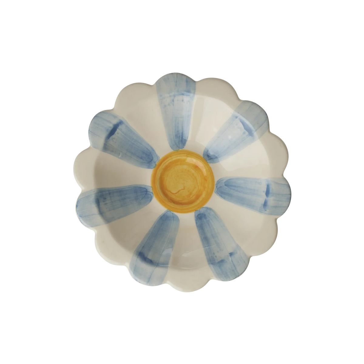 Rice - kleines Dipschälchen handbemalt blau