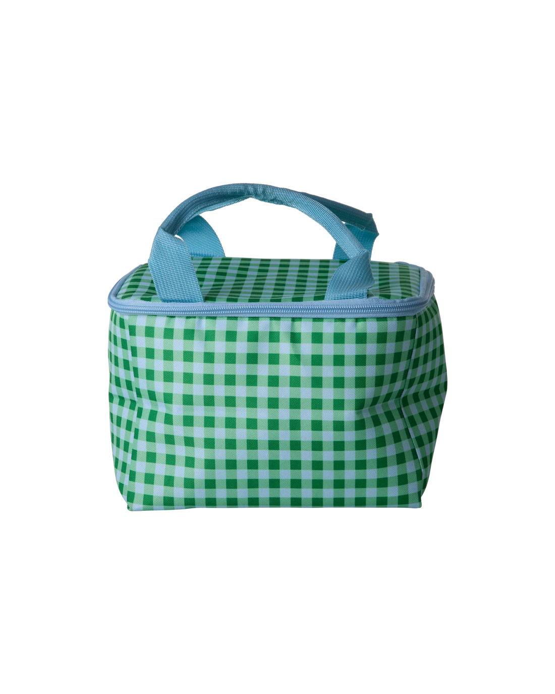 Rice - Stoffkühltasche Karo grün blau