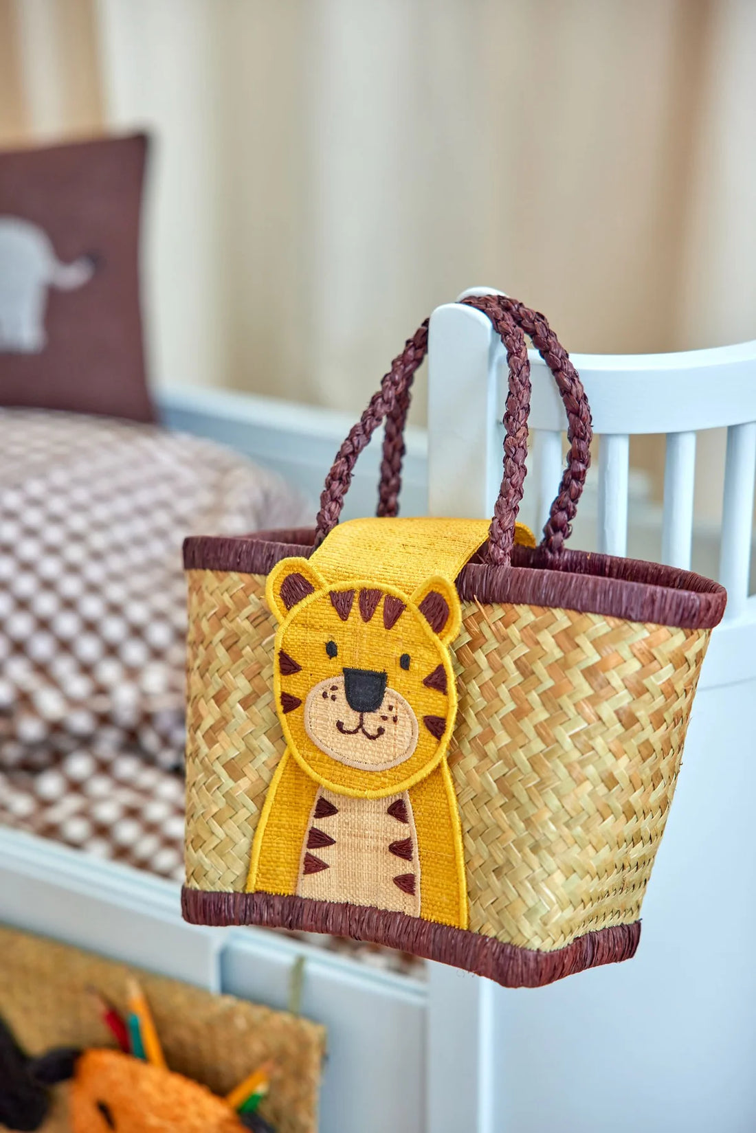 Rice - Kindertasche Tiger braun