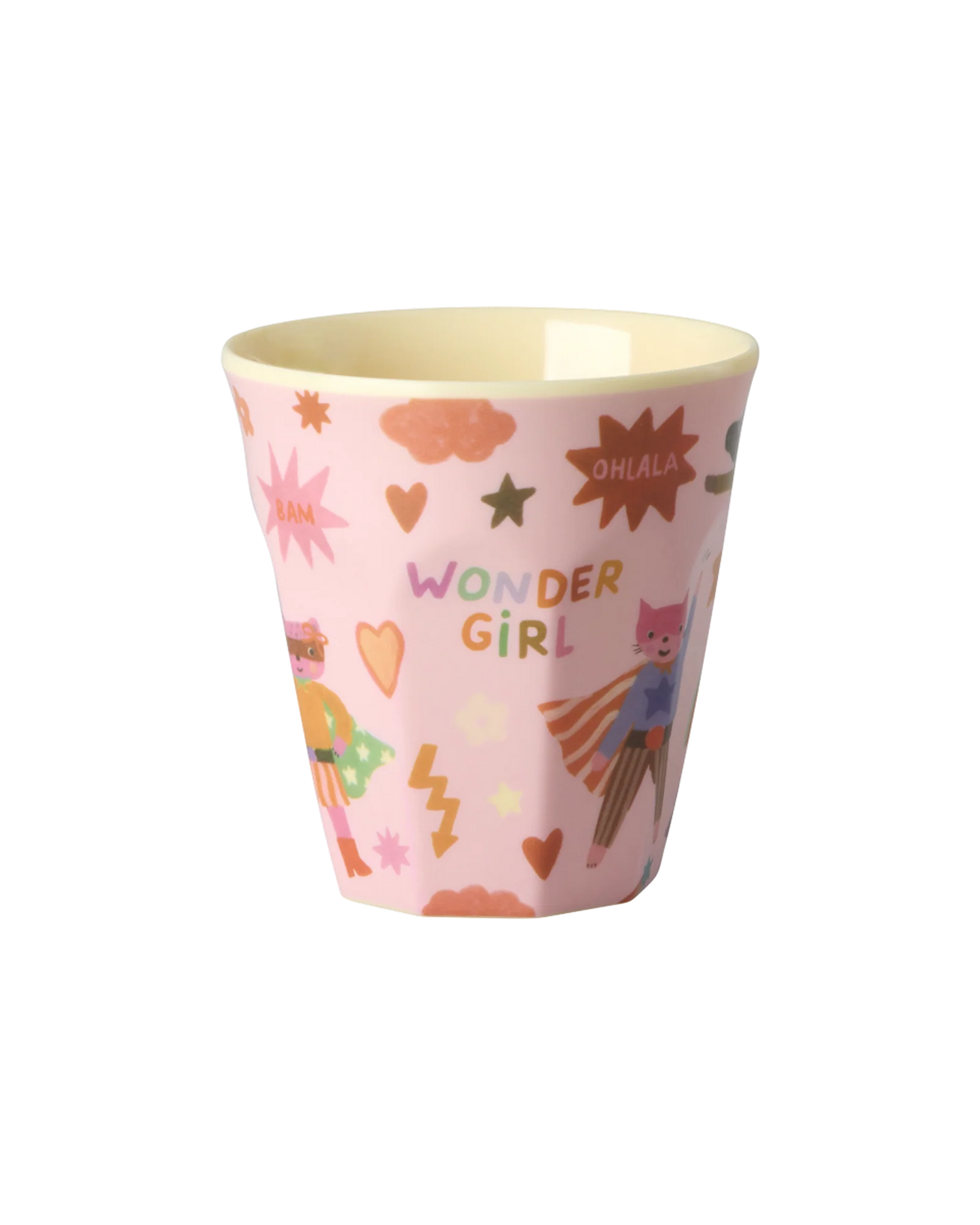 Rice - Kinderbecher Becher Wonder Girl rosa 160ml