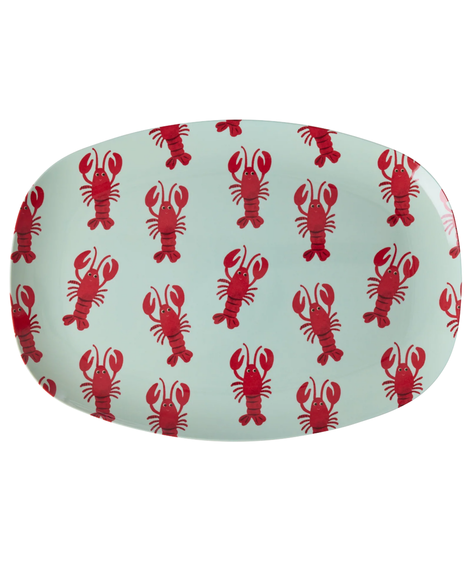 Rice - Melamin Servierplatte Lobster