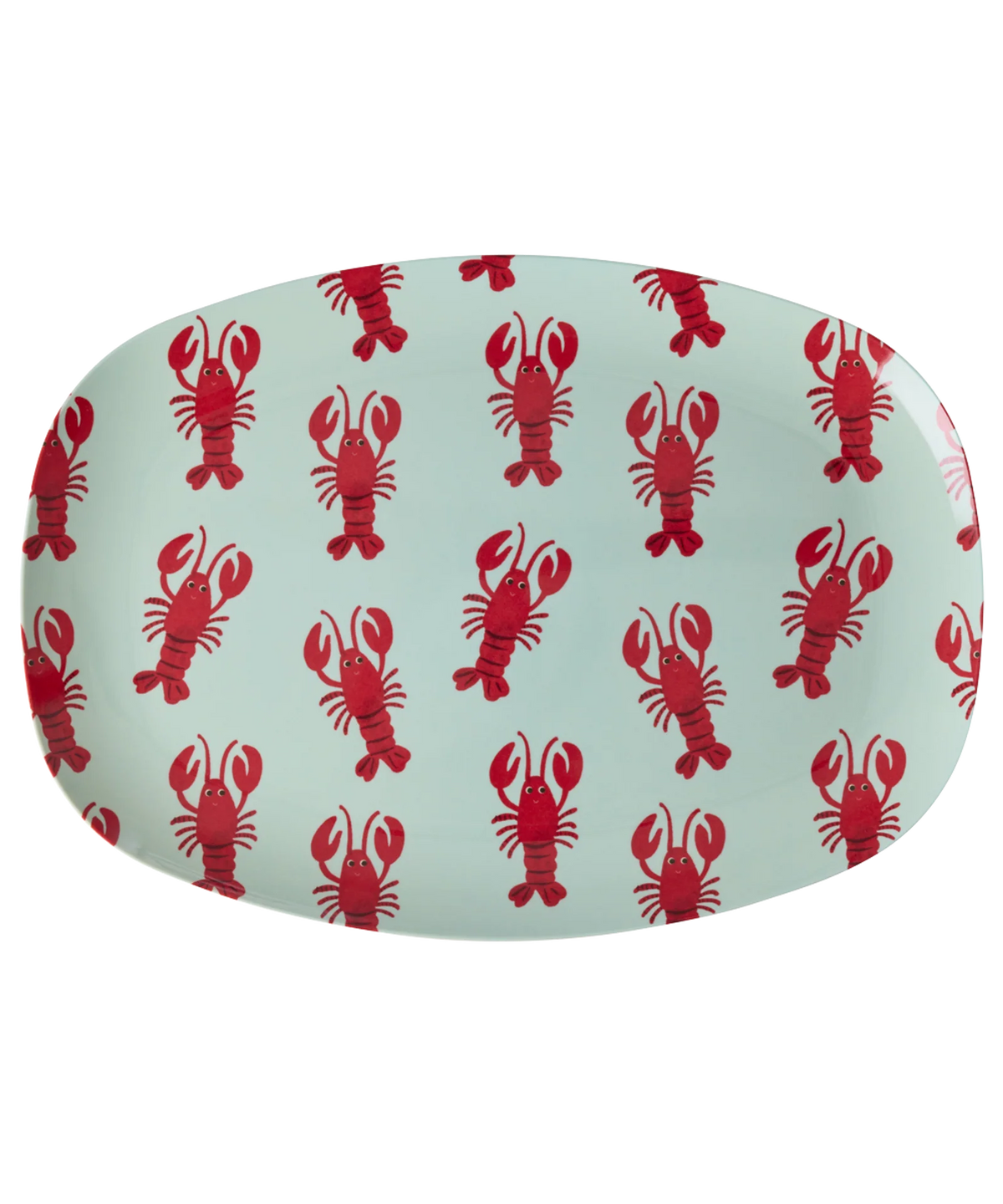 Rice - Melamin Servierplatte Lobster
