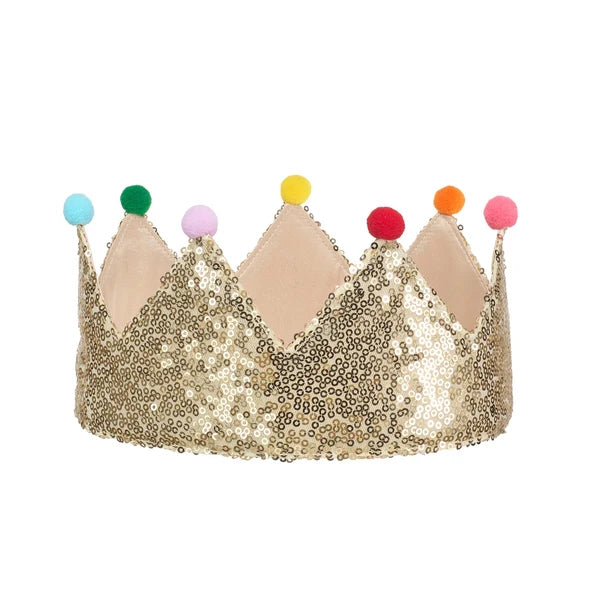 Rockahula - Kinder Pailletten Krone gold - AURYN Shop
