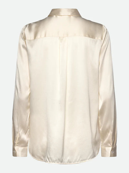 Rosemunde - Seidenbluse für Frauen in beige
