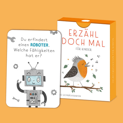 Rüsselfuchs - Kinder Gesprächskarten Erzähl doch mal