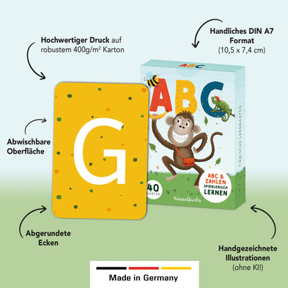 Rüsselfuchs - ABC-Kartenset