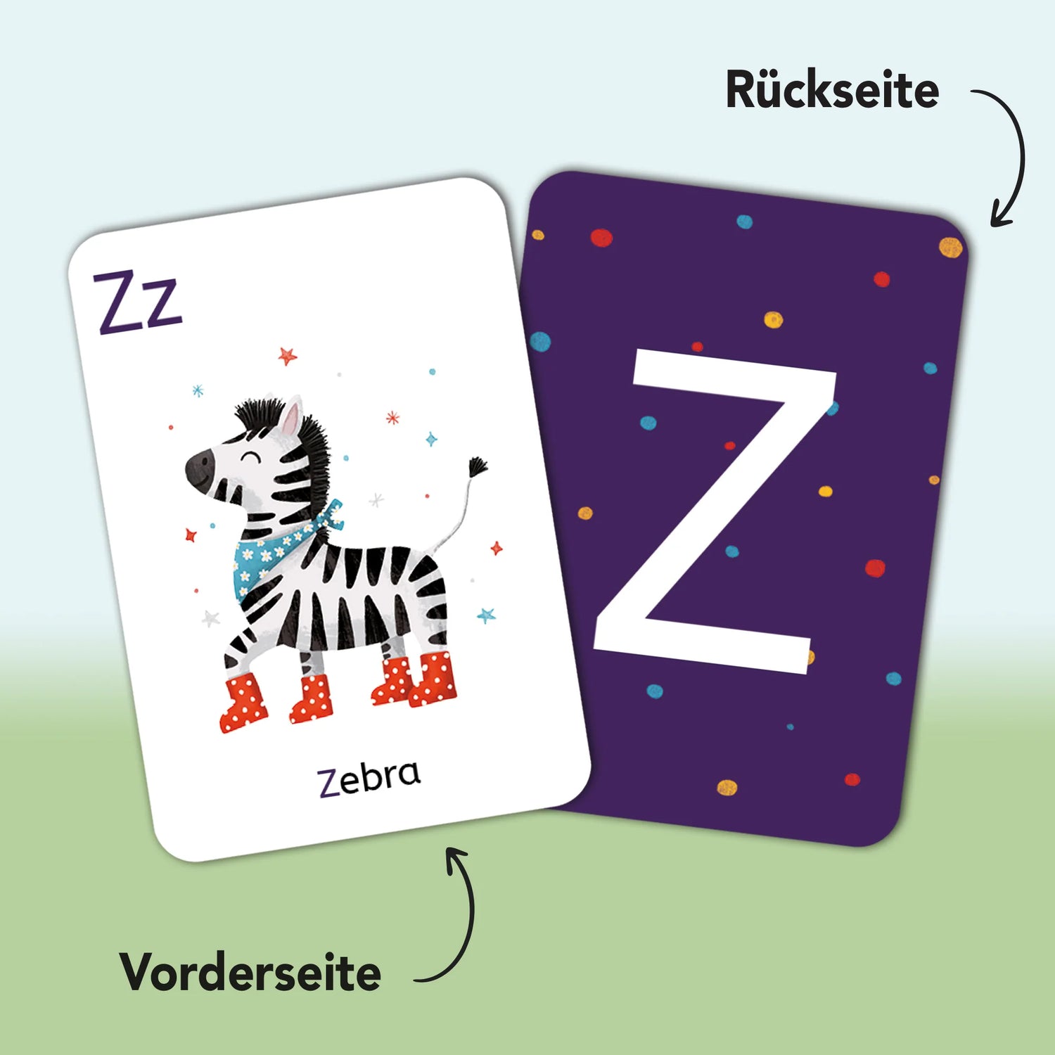 Rüsselfuchs - ABC-Kartenset