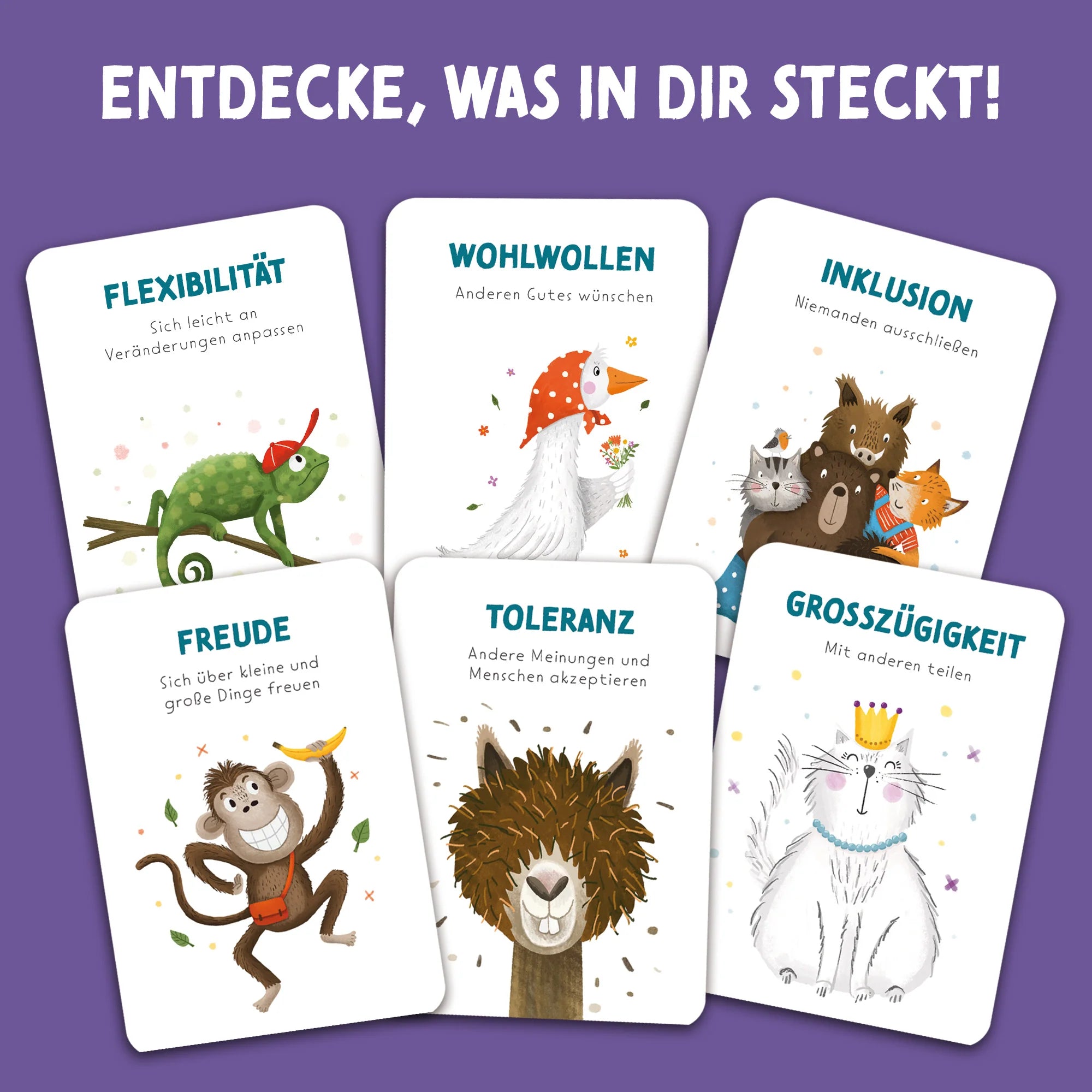 Rüsselfuchs - Kinder Stärkekarten starker Charakter