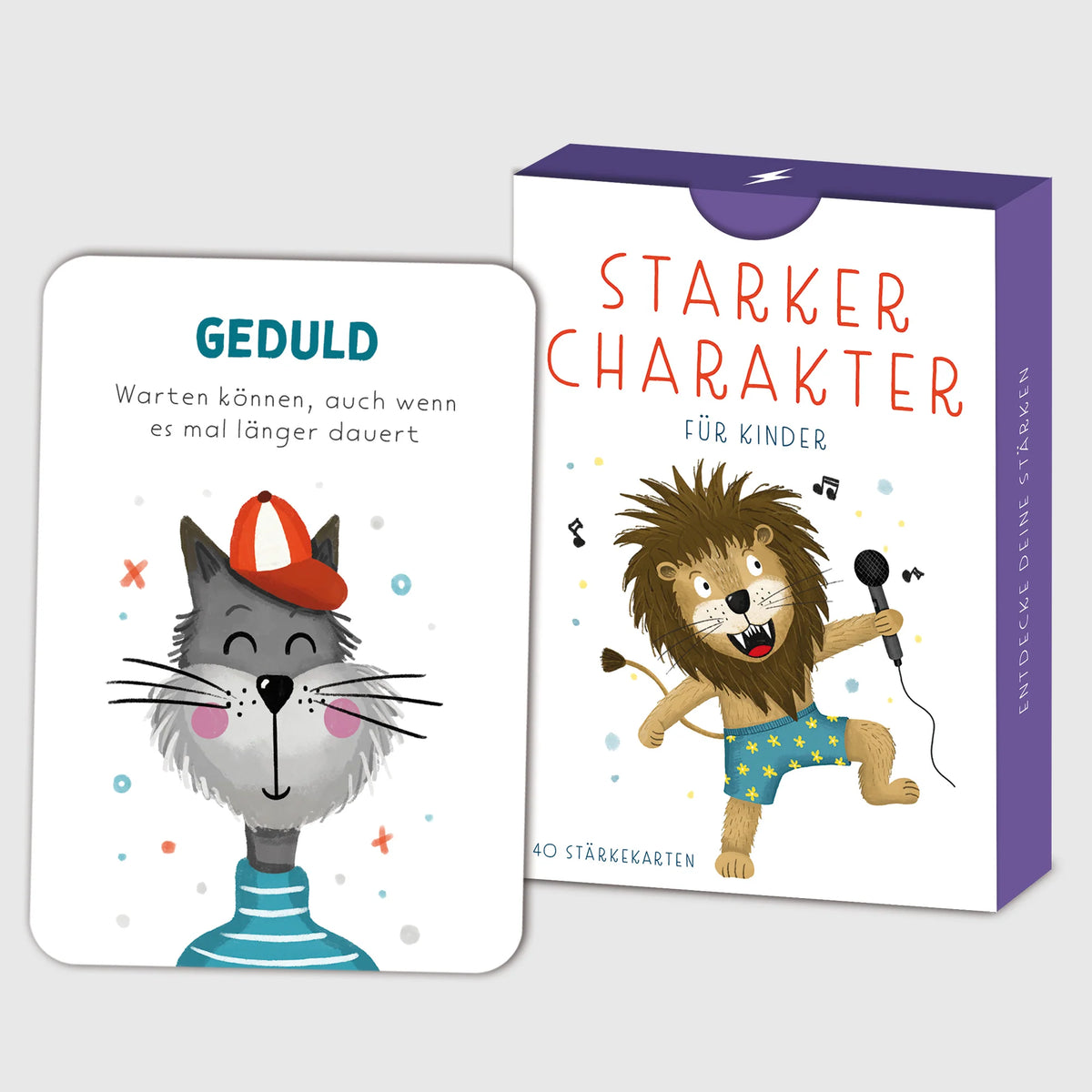 Rüsselfuchs - Kinder Stärkekarten starker Charakter