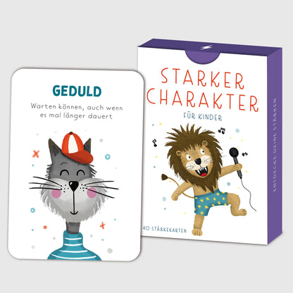 Rüsselfuchs - Kinder Stärkekarten starker Charakter