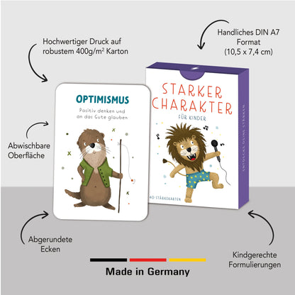 Rüsselfuchs - Kinder Stärkekarten starker Charakter